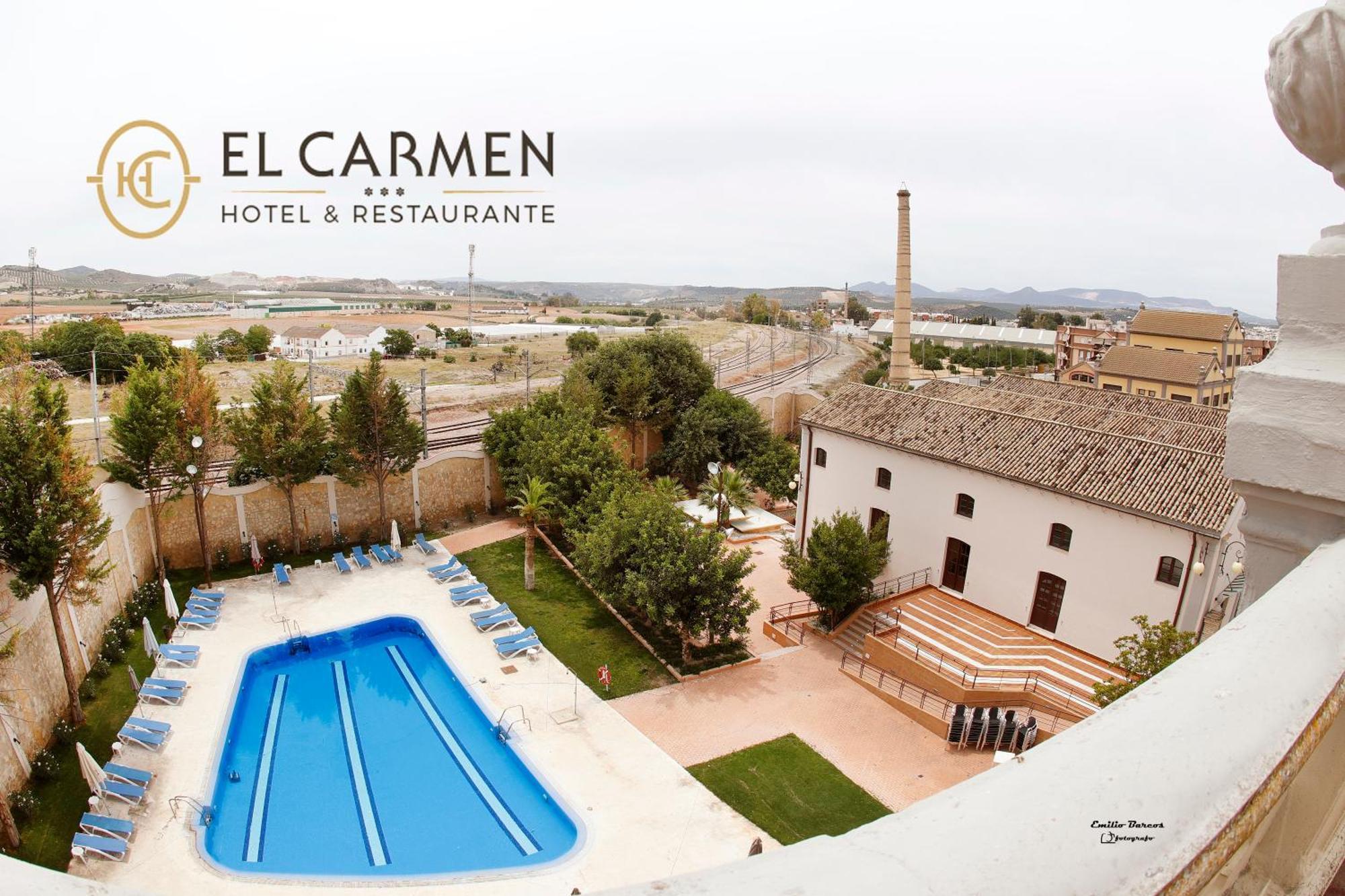 Hotel El Carmen Puente Genil Extérieur photo